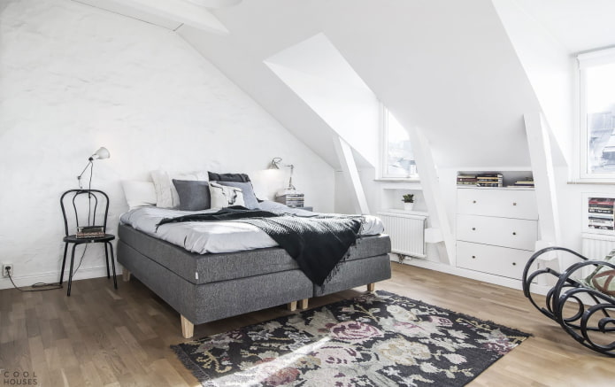Chambre de style scandinave