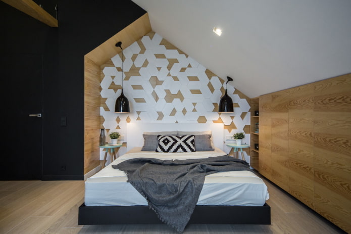 décoration de chambre mansardée