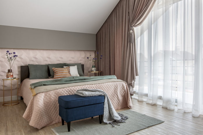 aménagement d'une chambre mansardée