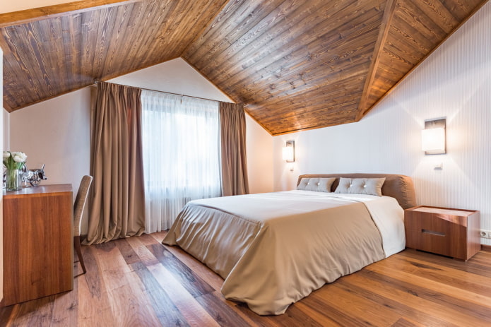 décoration de chambre mansardée