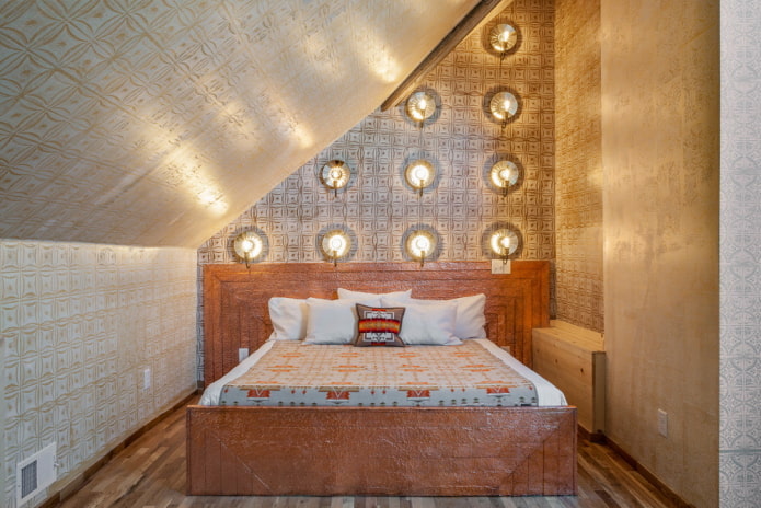 agencement d'une chambre mansardée