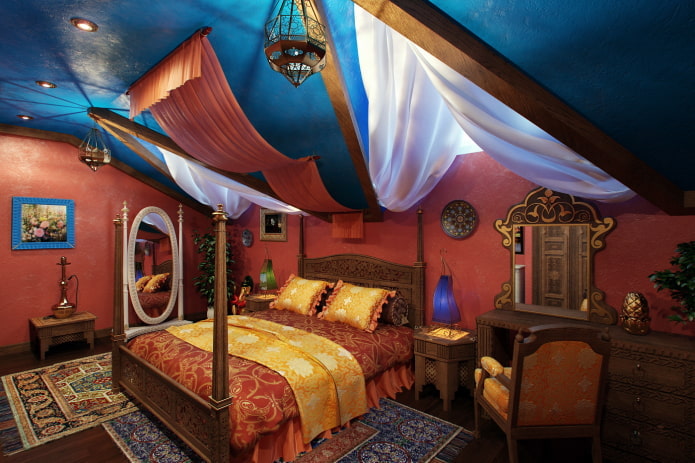 Chambre de style oriental