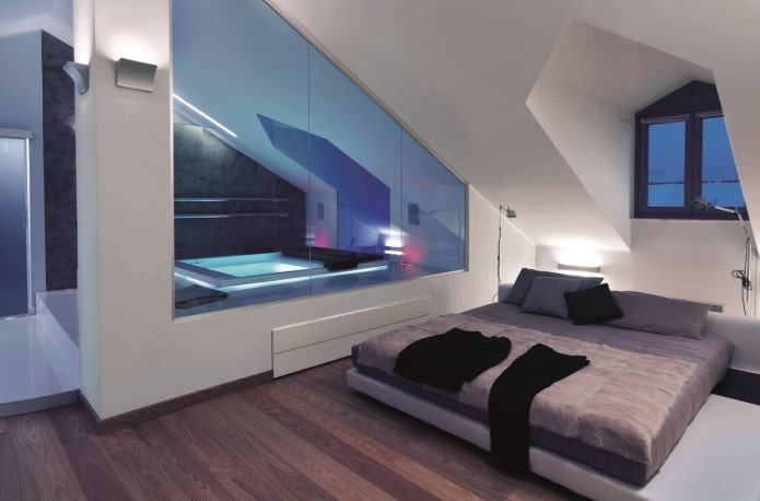 Chambre de style high-tech