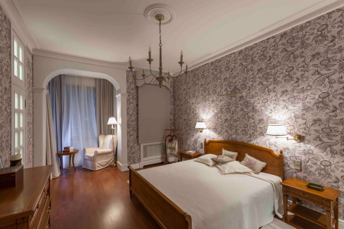 Zonage d'une chambre avec balcon
