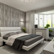 Design de chambre moderne avec balcon-7