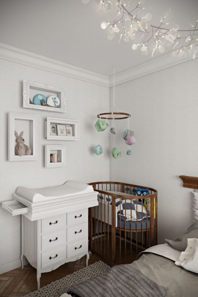 Lit bébé dans la chambre