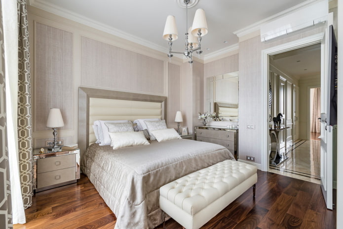 finition d'une chambre beige