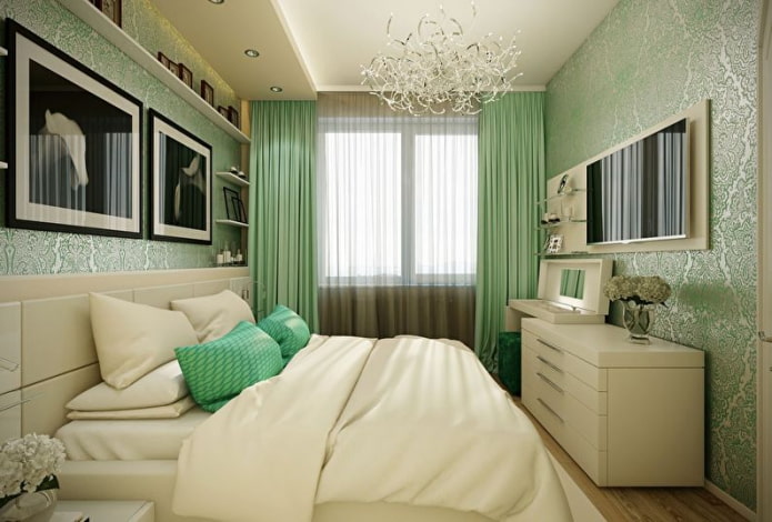 chambre de style moderne