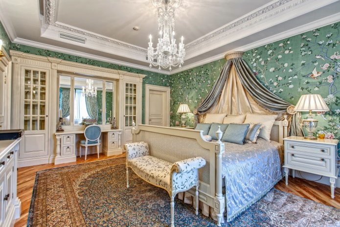 Couleurs d'une chambre classique