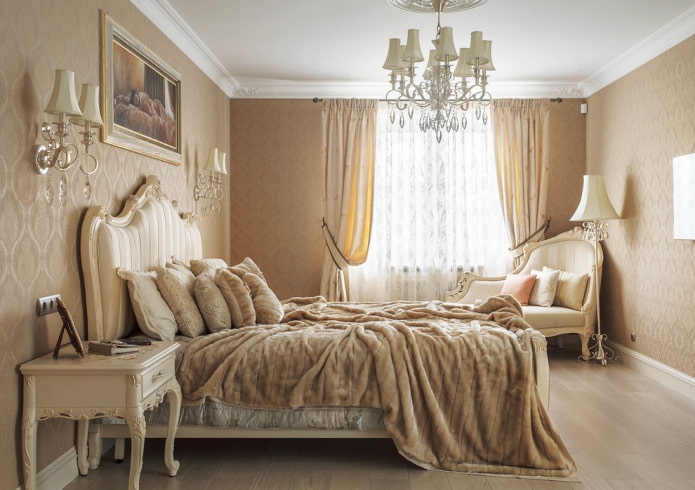 Décoration de chambre de style classique