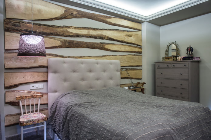 Décoration de chambre grise