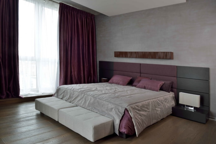 décoration intérieure de chambre grise
