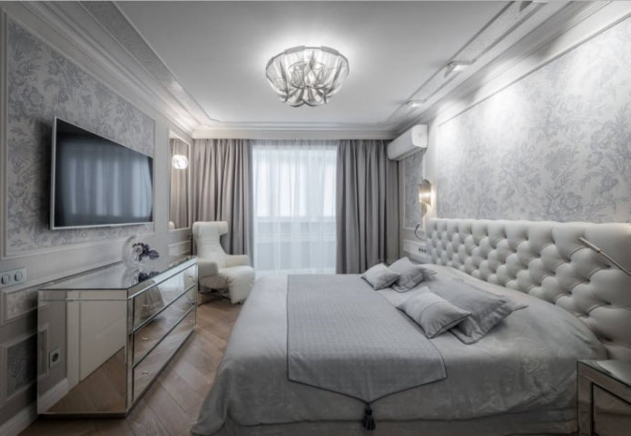 meubles pour une chambre grise
