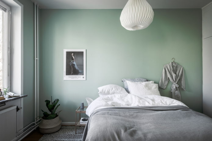 murs vert clair