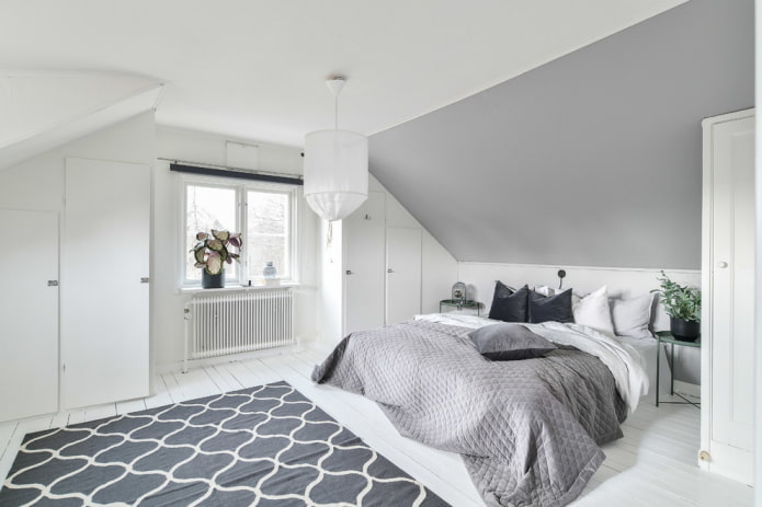 Chambre mansardée