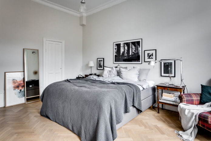 parquet dans la chambre