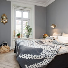 Chambre de style scandinave-0