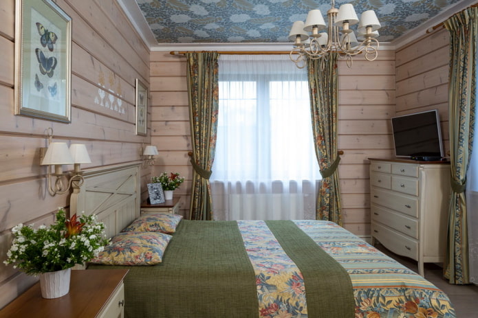 Mobilier de chambre de style rustique