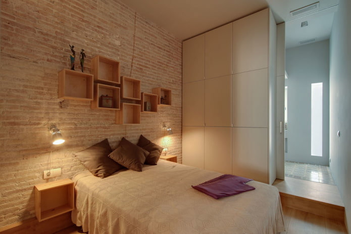 Éclairage de chambre de style industriel