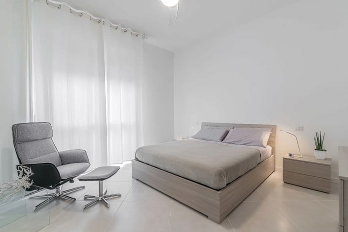 Meubles de chambre à coucher de style minimaliste