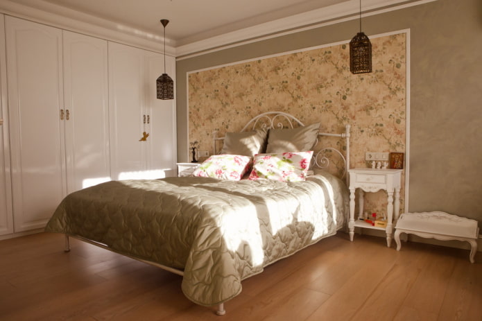 Décoration de chambre de style provençal