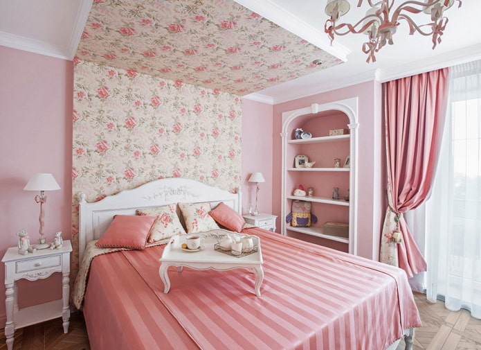 Décoration de chambre de style provençal