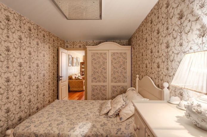 conception de petite chambre de style provençal