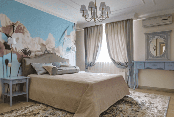Décoration de chambre de style provençal