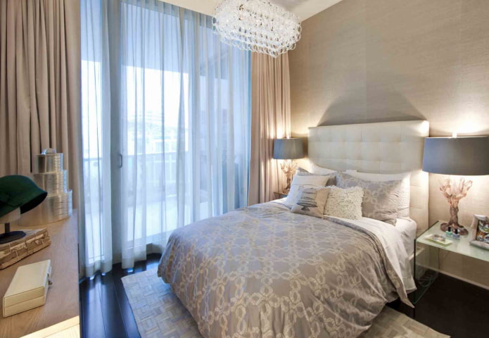 Meubles clairs pour la chambre