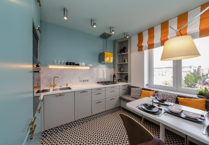 spots dans la conception de la cuisine