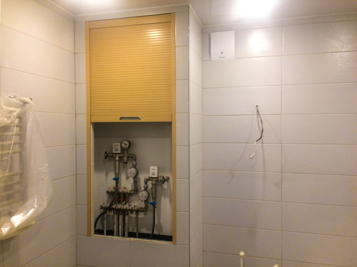 volets roulants pour la salle de bain