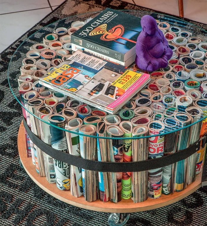 table basse de magazines