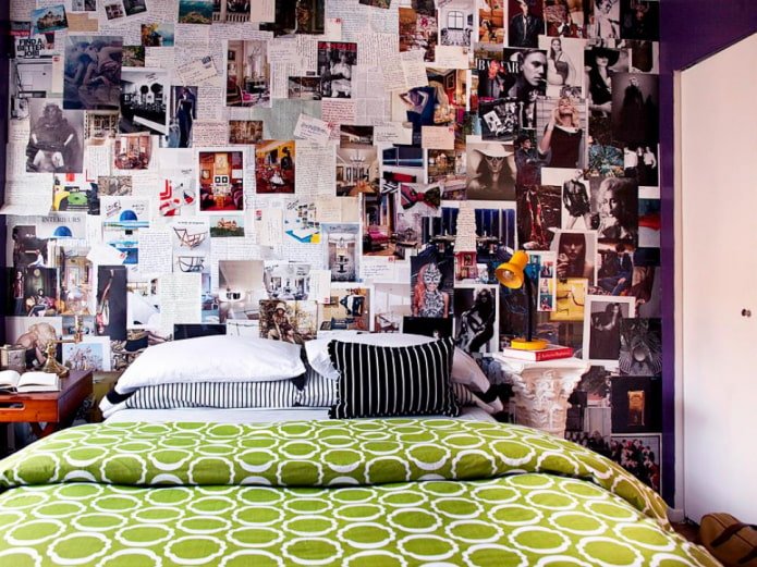 collage de magazines de mode