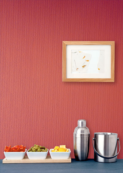 tapis de papier peint en verre rouge