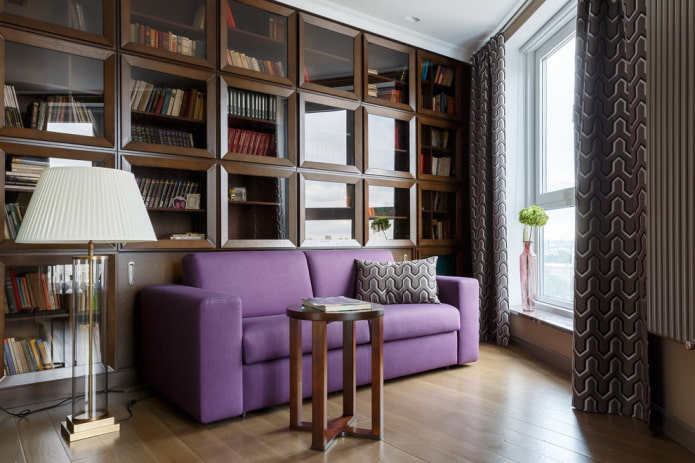 Design d'étagère à l'intérieur