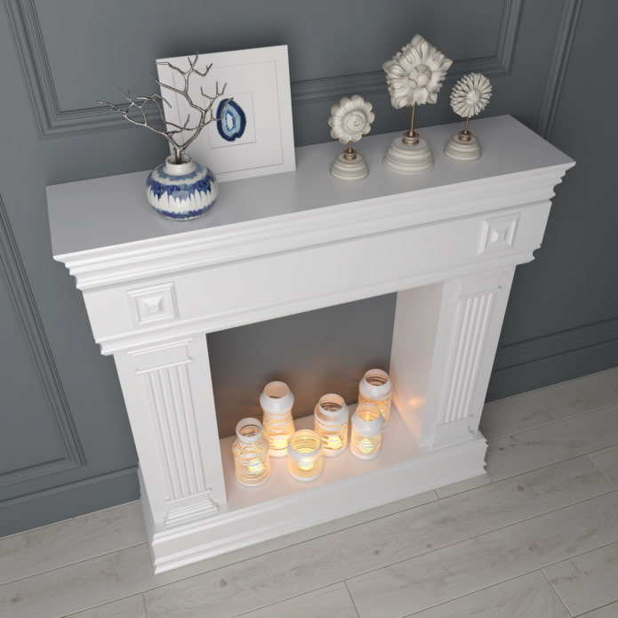 Cheminée artificielle DIY