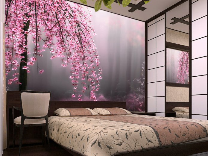 sakura on wallpaper
