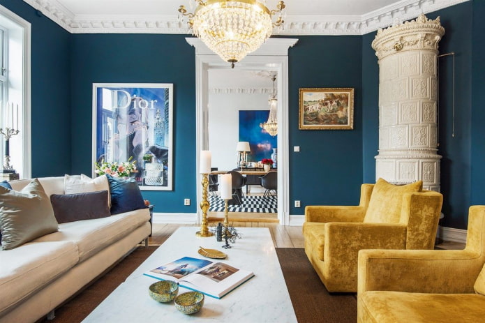 Éclairage intérieur de style éclectique