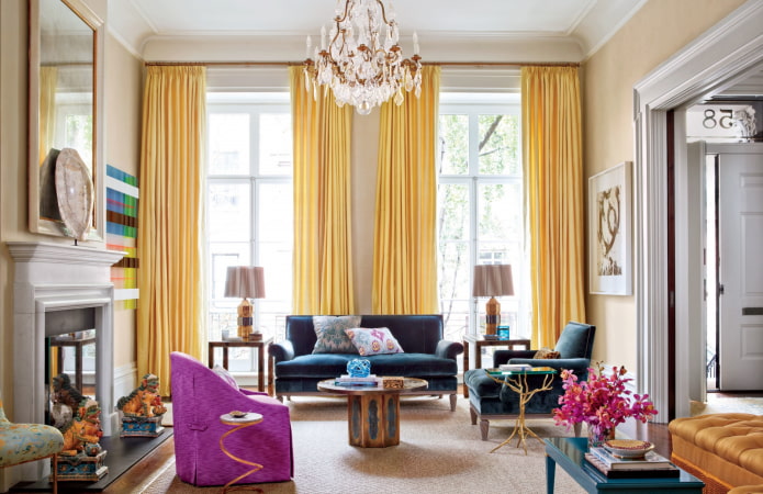 textiles d'intérieur de style éclectique