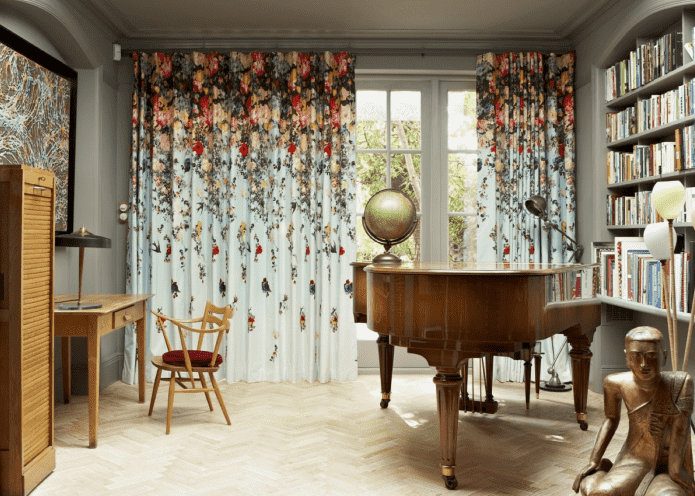 textiles d'intérieur de style éclectique