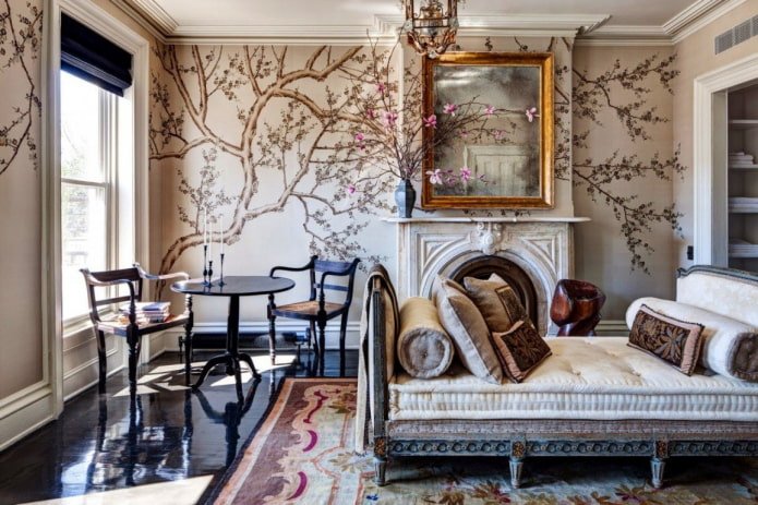 décoration intérieure de style éclectique