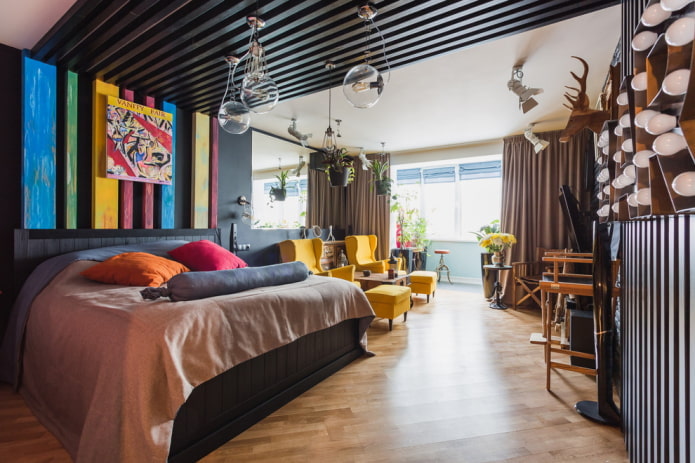 Chambre de style fusion