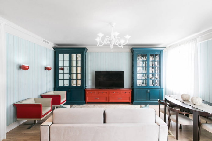 armoires turquoise