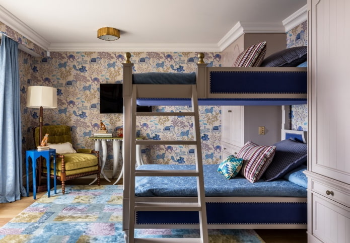 fusion dans la chambre de bébé