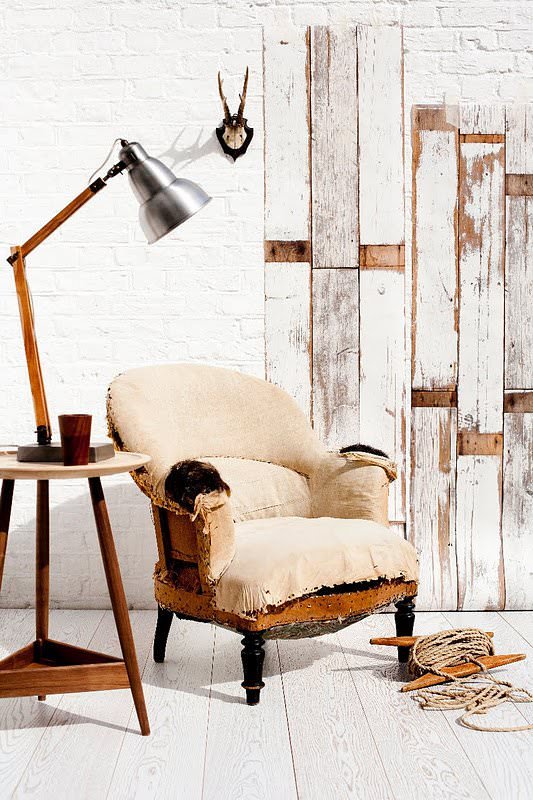 fauteuil style grunge