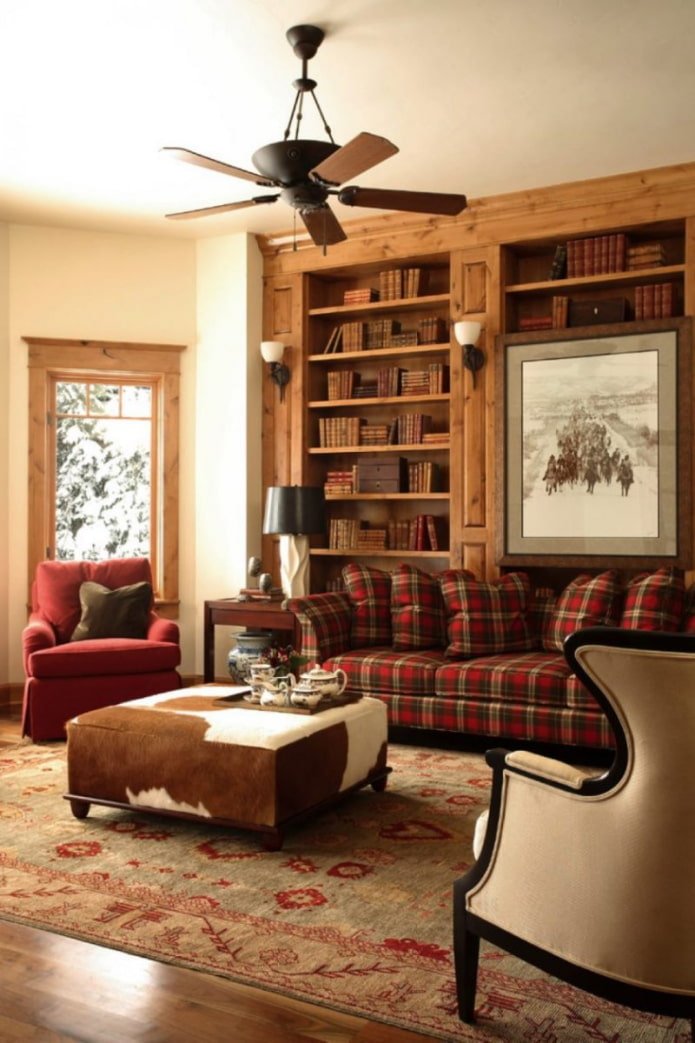 armoire dans le salon