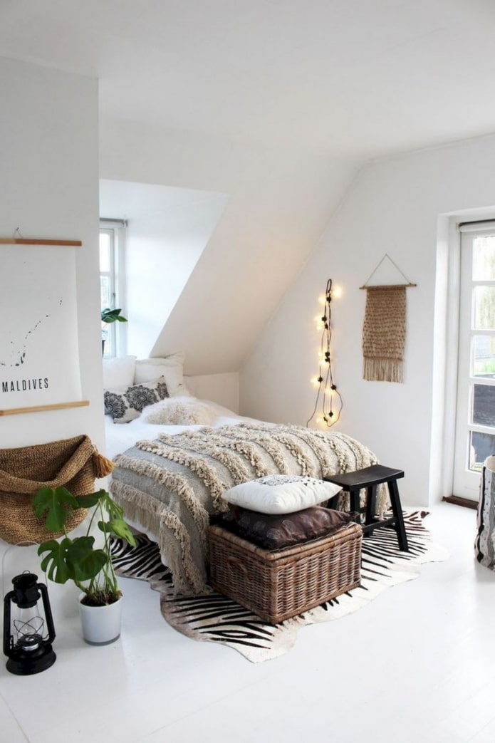 chambre dans le grenier