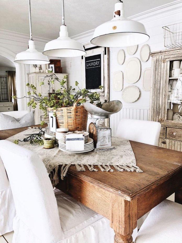 Vieilles lampes d'intérieur