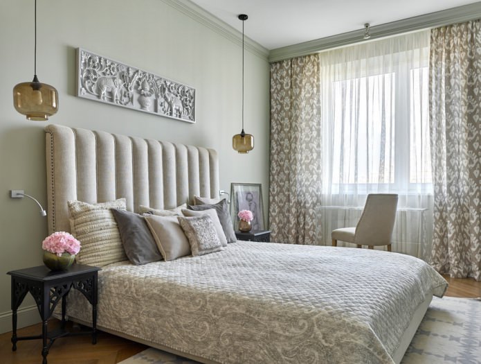 décoration de chambre de style contemporain