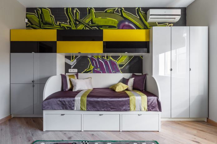Contemporain dans la chambre d'enfant